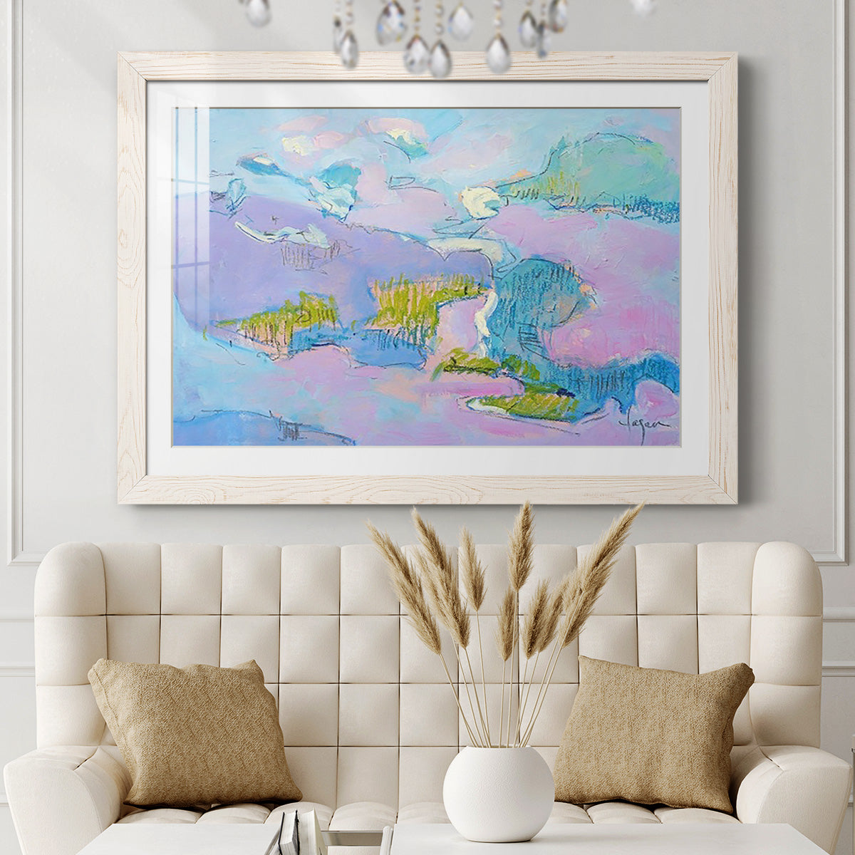 Come to My Window - Barnwood Framed Art Print