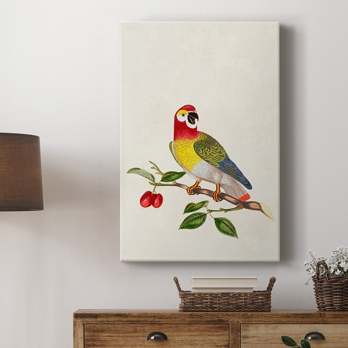 Bird in Habitat VI Premium Gallery Wrapped Canvas - Ready to Hang