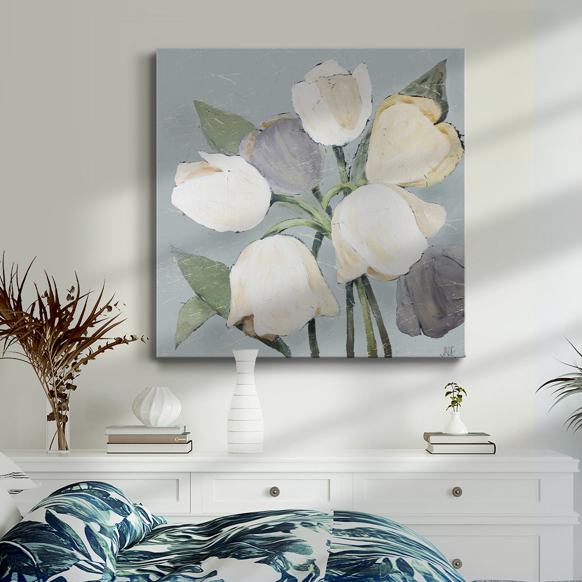 French Tulips I - Canvas Art Print