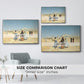 View from the Desert of Cairo with Citadel and Mamluk Tombs in the Background, c. 1889-1890 - Floater Framed Canvas Print