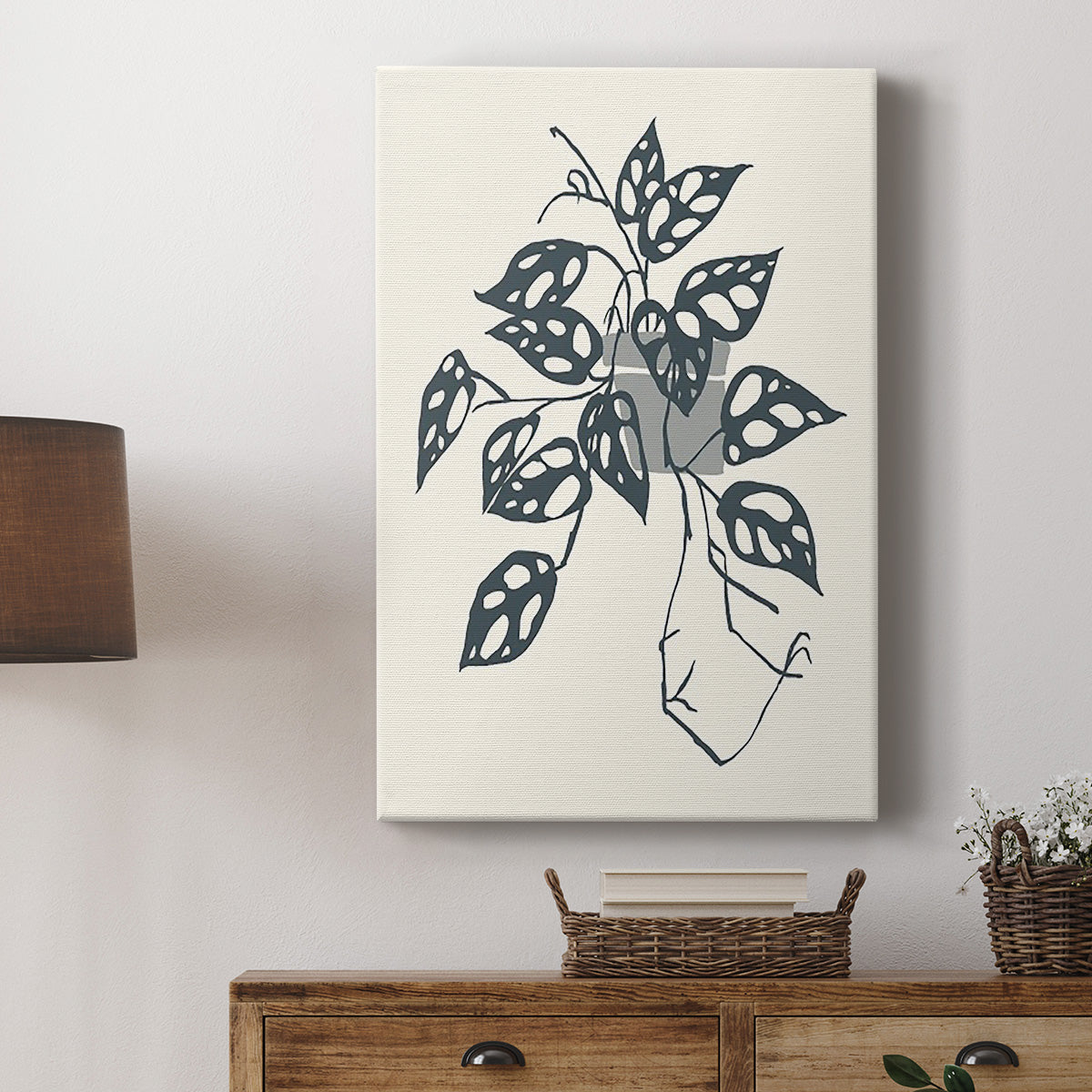 Growing Leaves III - Canvas Art Print