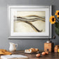 Catching a Metallic Wave - Modern Framed Art Print