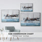 Taking on Wet Provisions, 1903 - Floater Framed Canvas Print