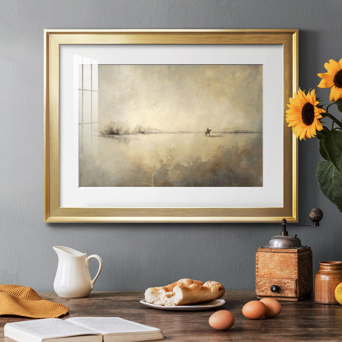 Travelers Premium Framed Print - Ready to Hang