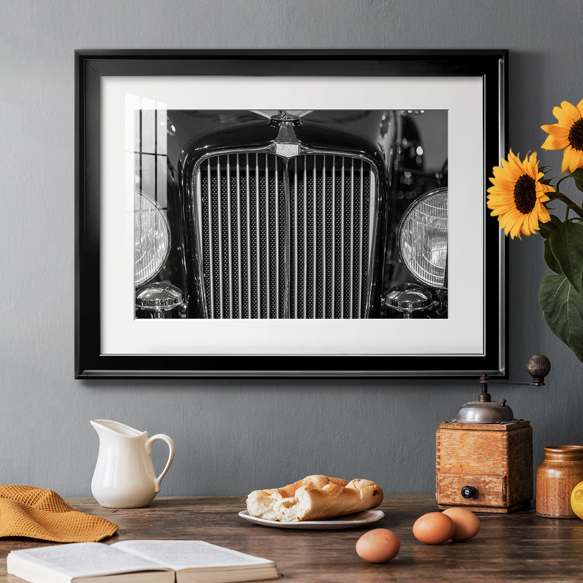 Vroom II Premium Framed Print - Ready to Hang