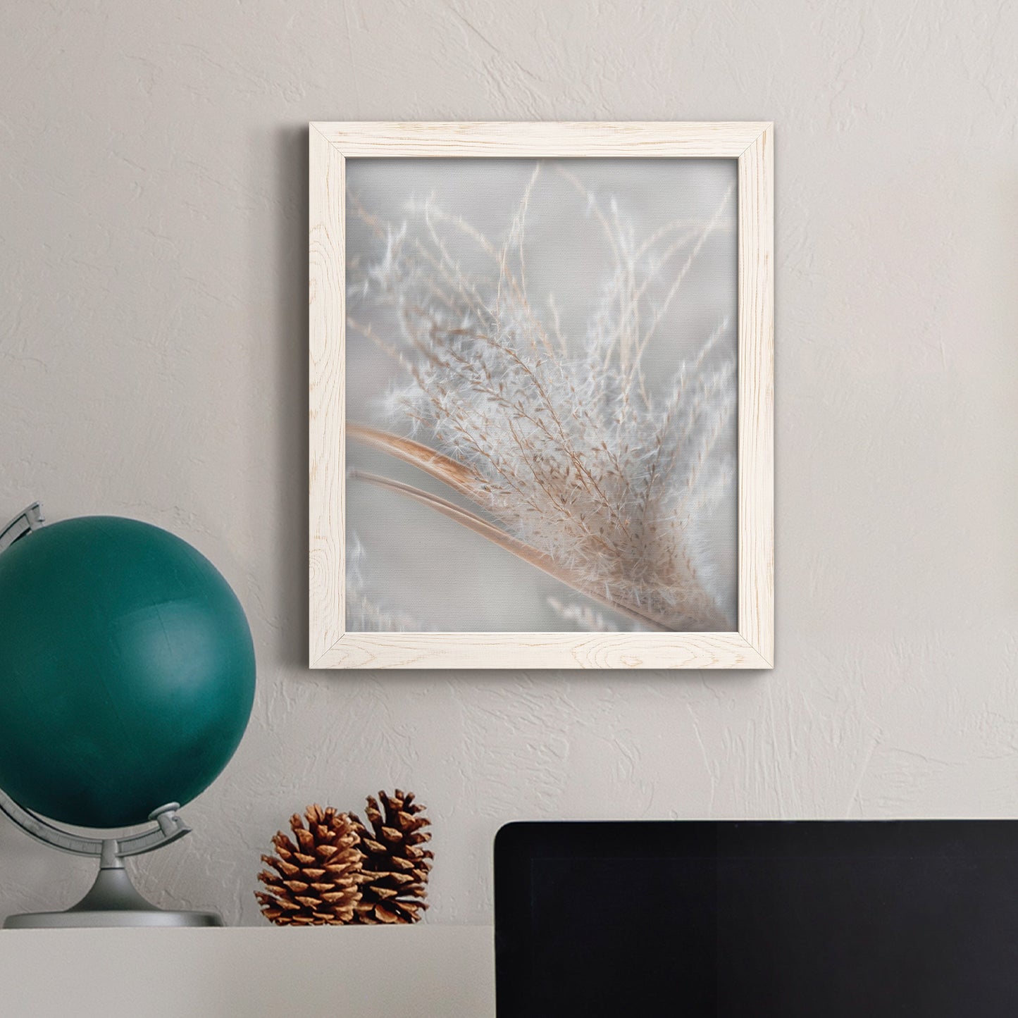 Summer Wisps II - Premium Canvas Framed in Barnwood - Ready to Hang