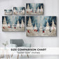 Soft Linen Whisper of Twilight - Canvas Art Print