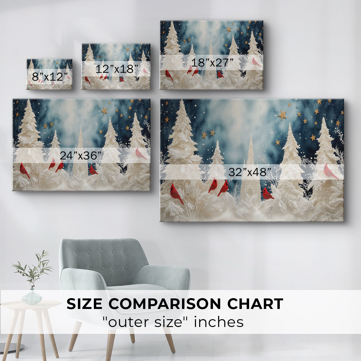 Soft Linen Whisper of Twilight - Canvas Art Print