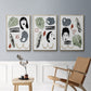 Collected Mindfulness I - Framed Premium Gallery Wrapped Canvas L Frame 3 Piece Set - Ready to Hang