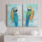 Island Parrot I Premium Gallery Wrapped Canvas - Ready to Hang