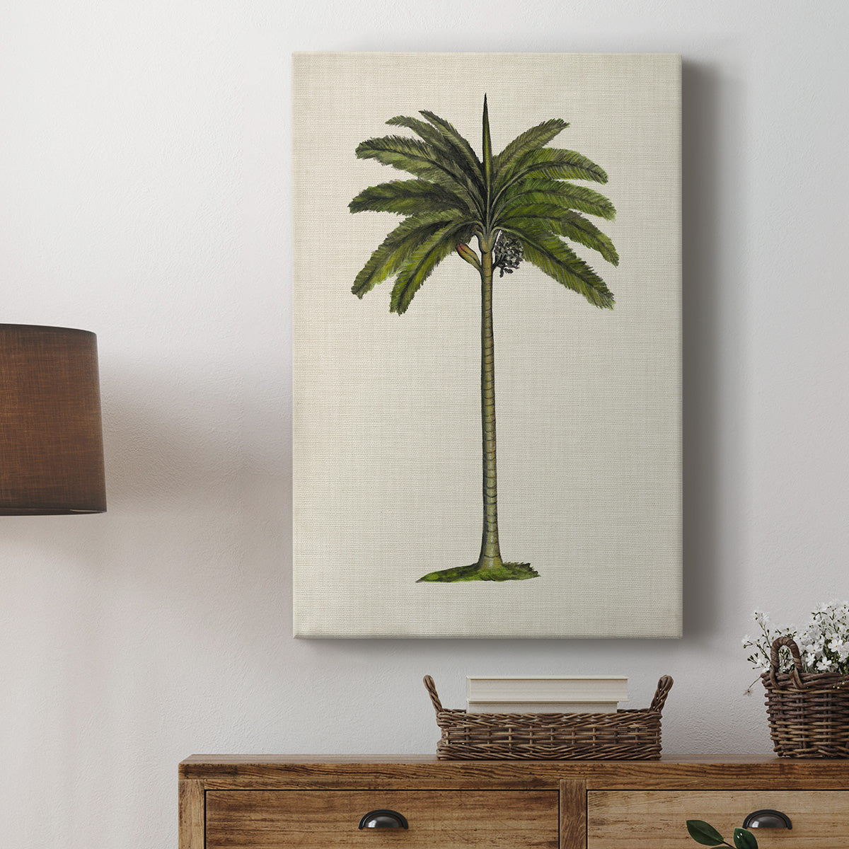 UA CH British Palms IV Premium Gallery Wrapped Canvas - Ready to Hang