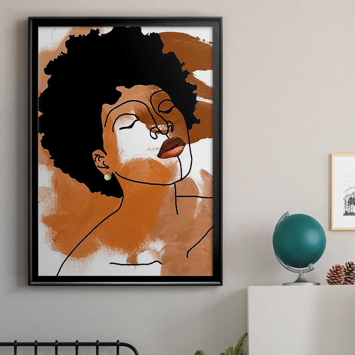 Phenomal Women IV - Modern Framed Canvas Print