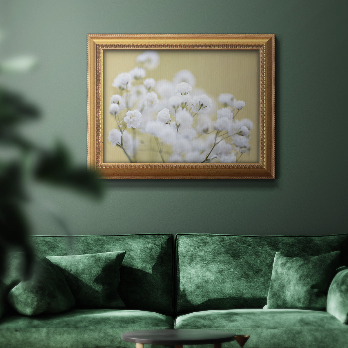 Baby's Breath Study III Premium Framed Canvas- Ready to Hang