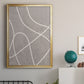 Fissures I - Modern Framed Canvas Print