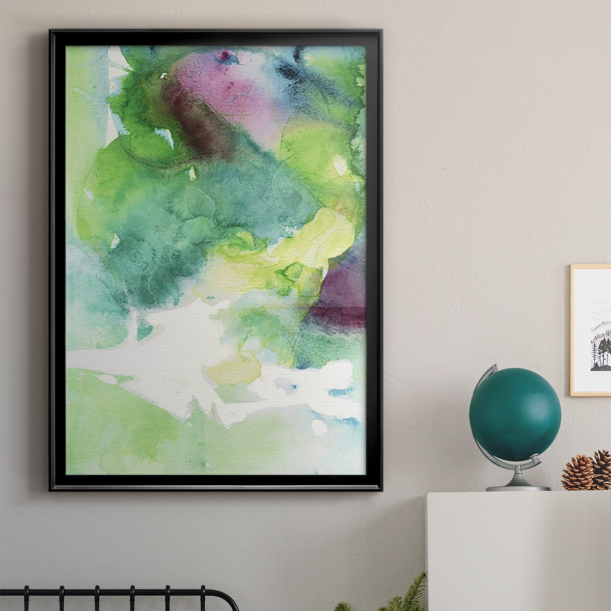 Rising Above IV - Modern Framed Canvas Print