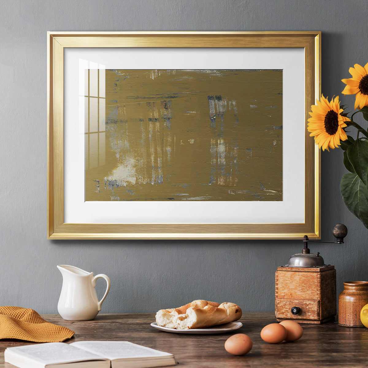 Mystique Abstract II - Modern Framed Art Print