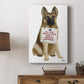 Love and German Shepherd Premium Gallery Wrapped Canvas - Ready to Hang