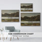 Landscape at Ljan, 1858 - Floater Framed Canvas Print