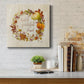 Thankful Pumpkin Wreath - Canvas Art Print
