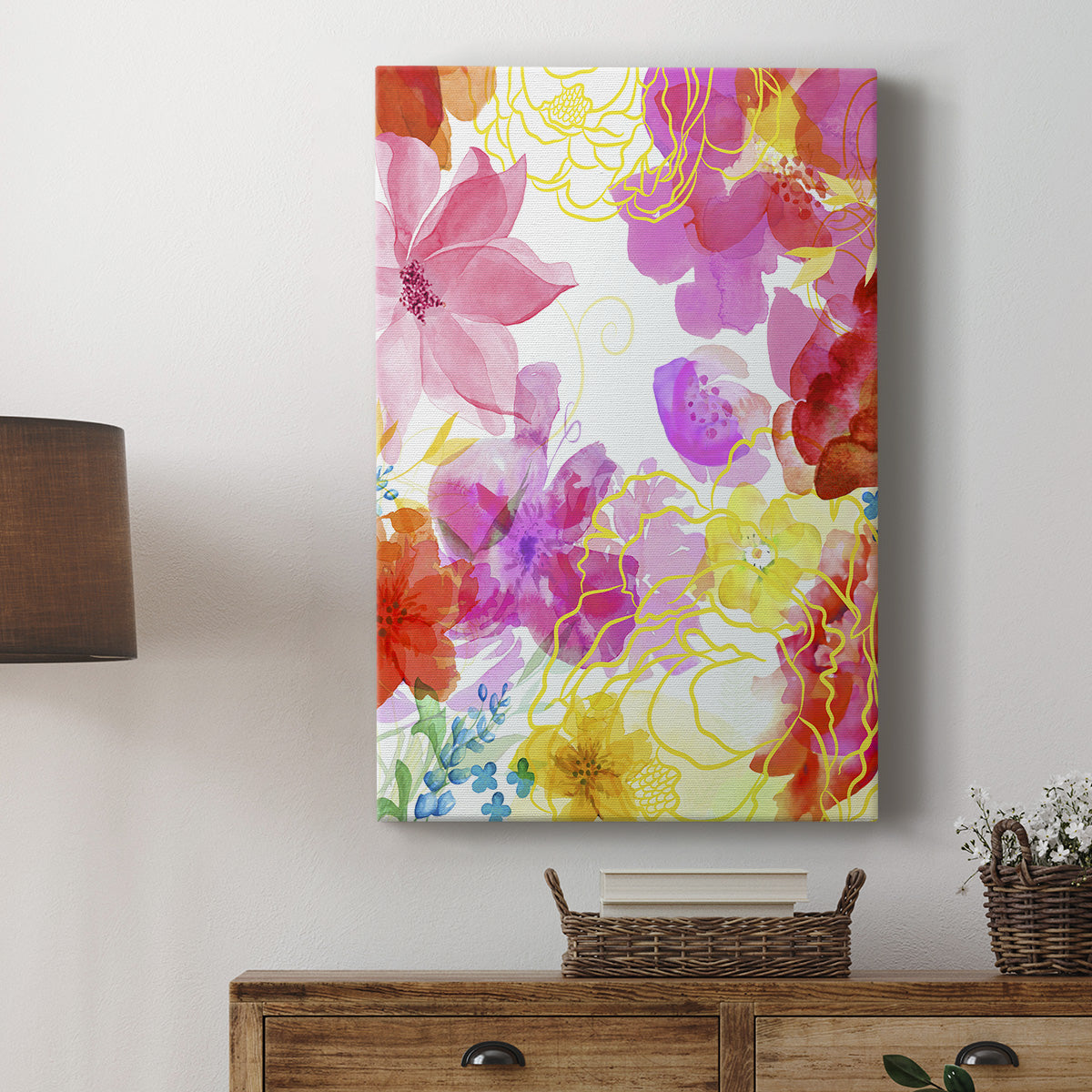 Blossoms in the Sun V Premium Gallery Wrapped Canvas - Ready to Hang