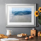 Aegean Blue Water - Modern Framed Art Print