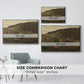 Landscape from Ebersteinburg in Baden, 1876 - Floater Framed Canvas Print