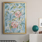 Faded Camellias II - Modern Framed Canvas Print