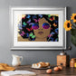 Butterfly Diva I Premium Framed Print - Ready to Hang