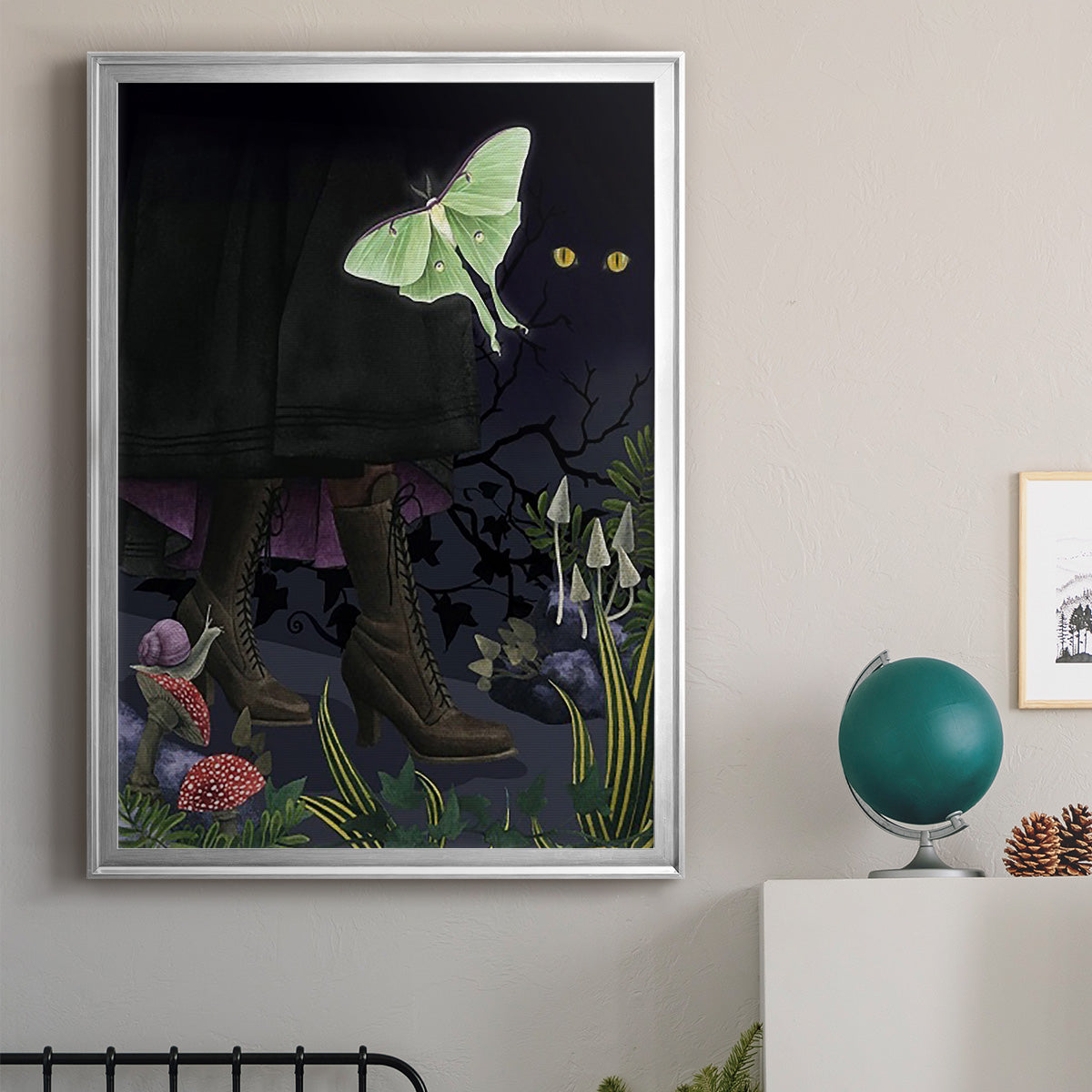 Hallowed Forest I -  Framed Canvas Print