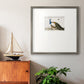 Standing Peacock Premium Framed Print Double Matboard