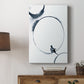 Woman in the Moon I Premium Gallery Wrapped Canvas - Ready to Hang