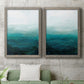 Drifting Sea I - Premium Framed Canvas 2 Piece Set - Ready to Hang