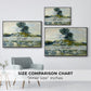 The Rocks, 1888 - Floater Framed Canvas Print