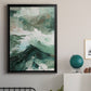 Crashing II - Modern Framed Canvas Print