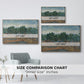 Olive Trees, 1889 - Floater Framed Canvas Print