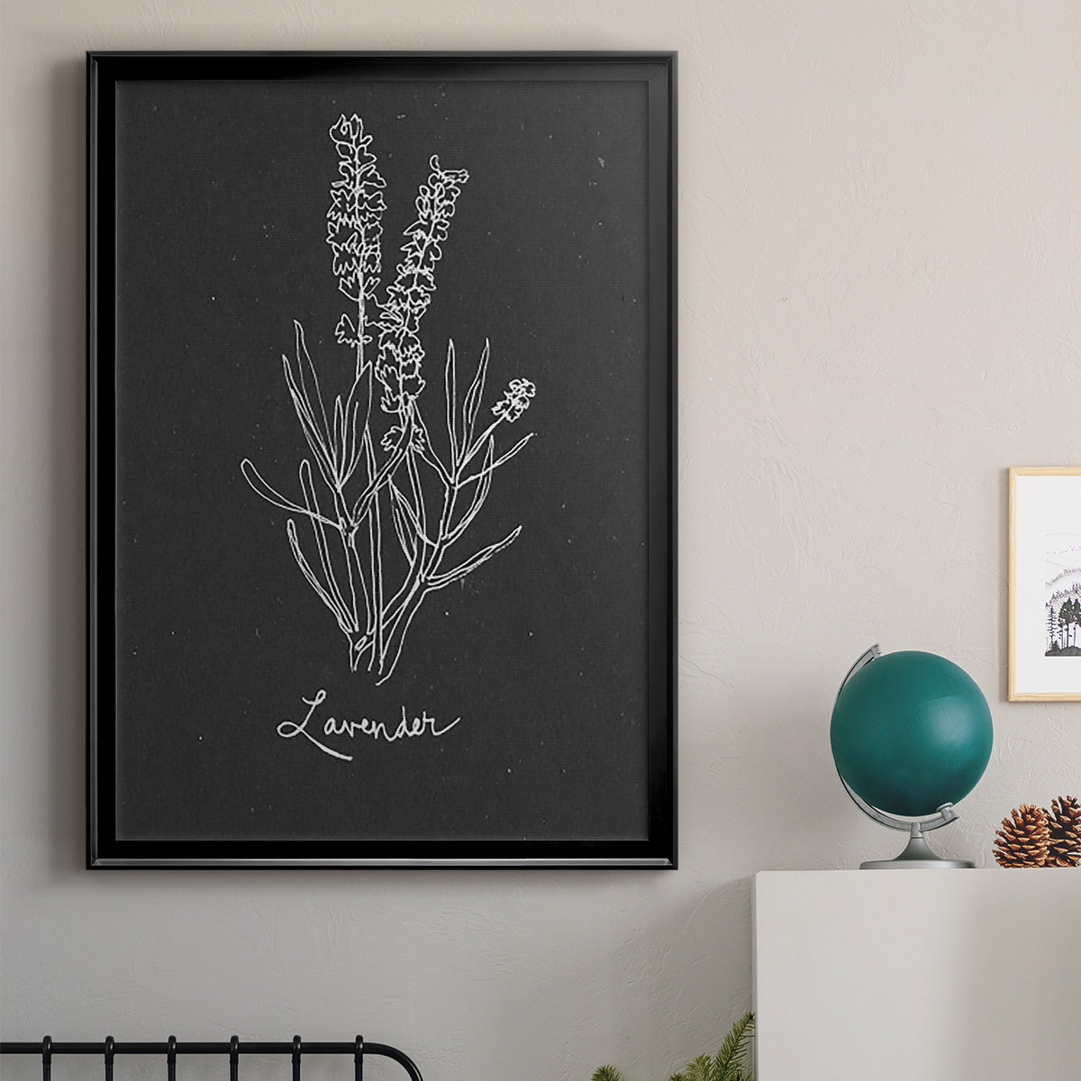 Scent Garden II - Modern Framed Canvas Print