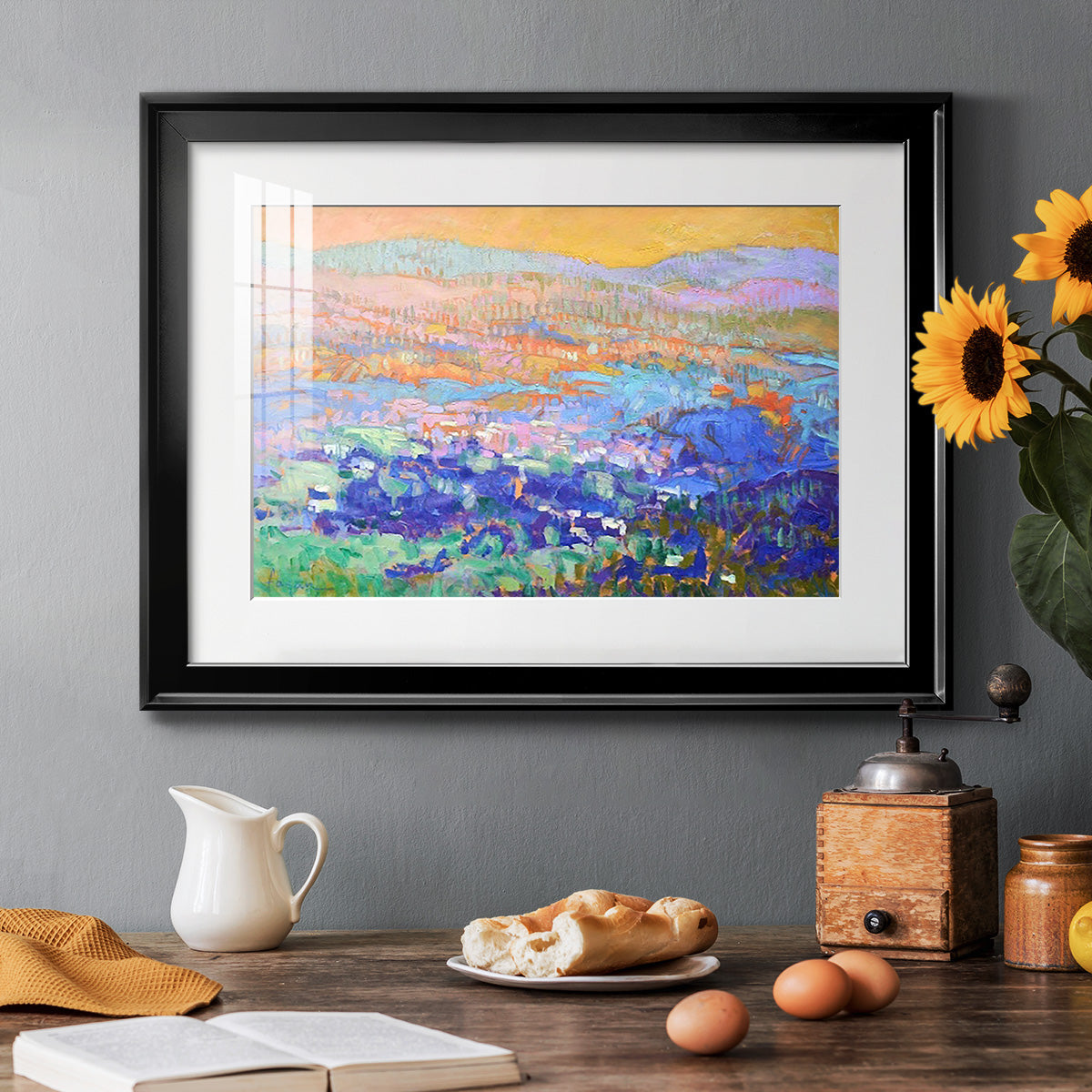 Meet Me and the Edge of Dreams Premium Framed Print - Ready to Hang