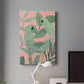 Pink and Green Birds of Paradise II Premium Gallery Wrapped Canvas - Ready to Hang