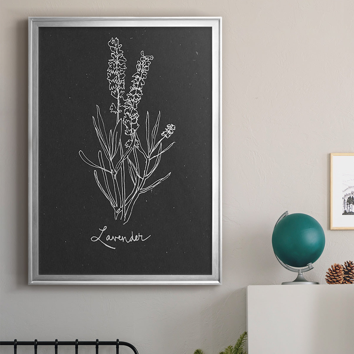 Scent Garden II - Modern Framed Canvas Print