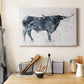 Long Horn Premium Gallery Wrapped Canvas - Ready to Hang