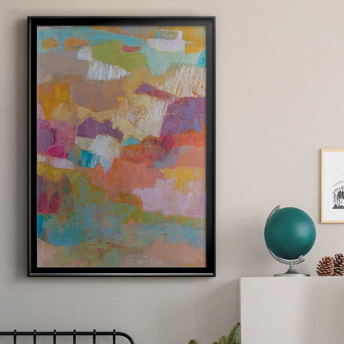 Kindill II - Modern Framed Canvas Print