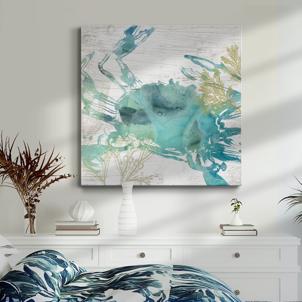 Jeweled Crustacean I - Canvas Art Print