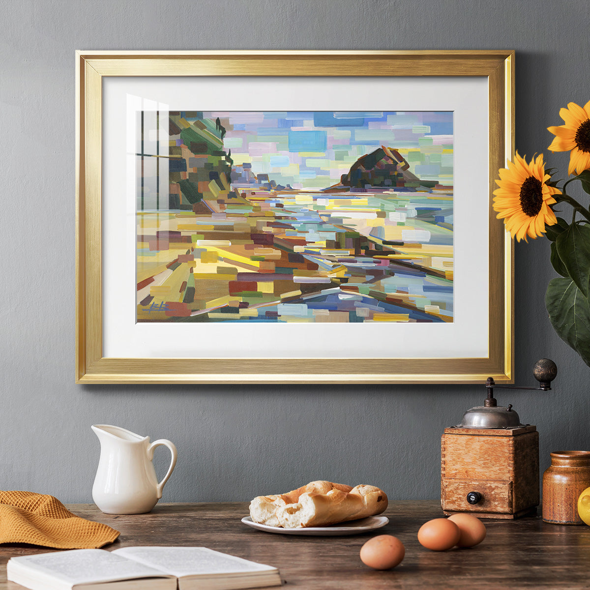 Best Coast - Modern Framed Art Print