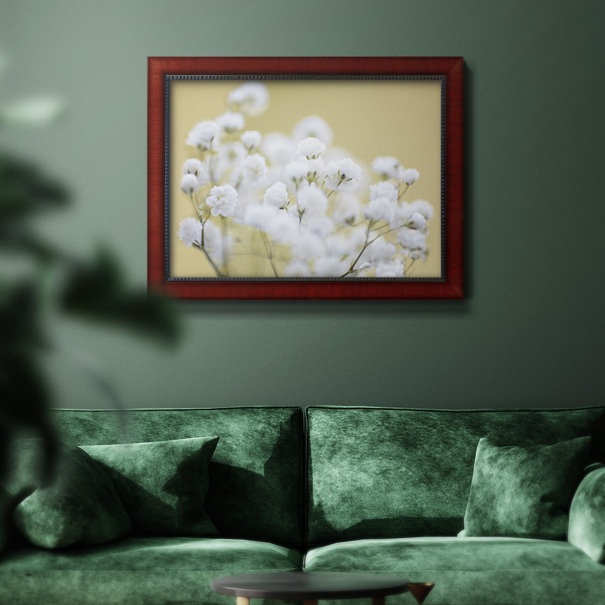 Baby's Breath Study III Premium Framed Canvas- Ready to Hang