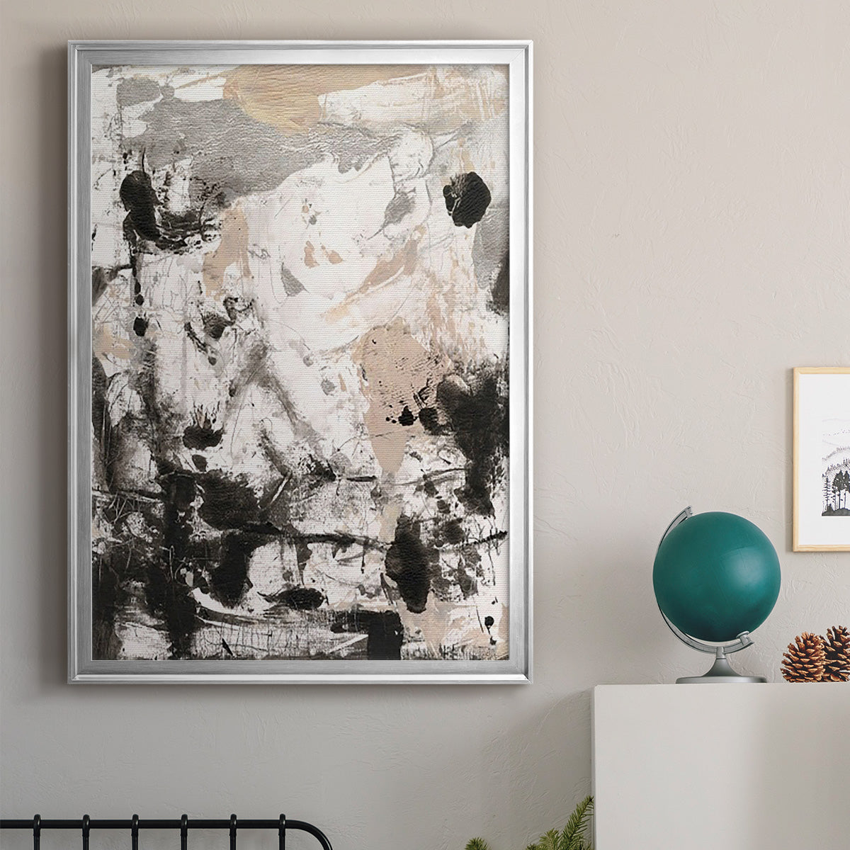 Disarray I - Modern Framed Canvas Print