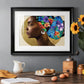 Golden Lady II Premium Framed Print - Ready to Hang