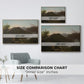 Sunrise in the Catskill Mountains, 1826 - Floater Framed Canvas Print