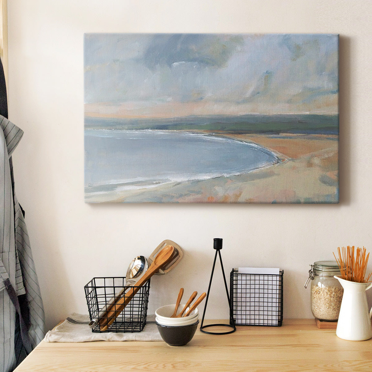 Coastal Study II Premium Gallery Wrapped Canvas - Ready to Hang