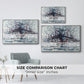 Horizontal Tree, 1912 - Floater Framed Canvas Print