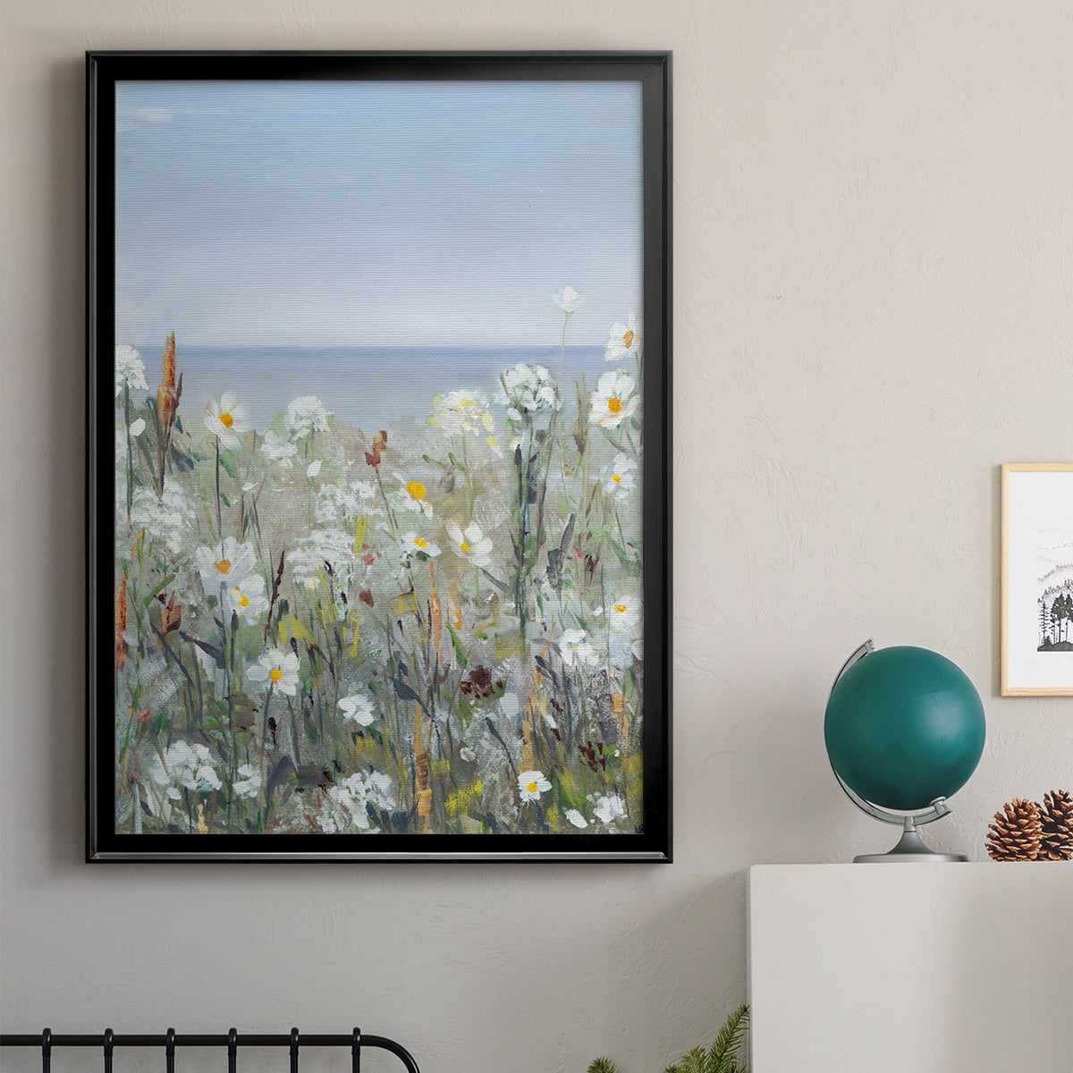 Wild Sea Breeze I - Modern Framed Canvas Print